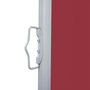 Voir la diapositive 5 : VIDAXL Auvent lateral retractable Rouge 100 x 600 cm