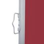 Voir la diapositive 5 : VIDAXL Auvent lateral retractable Rouge 100 x 600 cm