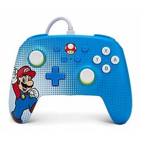 PDP Manette Filaire Rock Candy Peach Super Mario Nintendo Switch