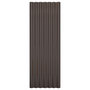 Voir la diapositive 4 : VIDAXL Panneaux de toit 12 pcs Acier enduit de poudre Marron 100x36 cm