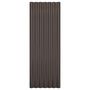Voir la diapositive 4 : VIDAXL Panneaux de toit 12 pcs Acier enduit de poudre Marron 100x36 cm
