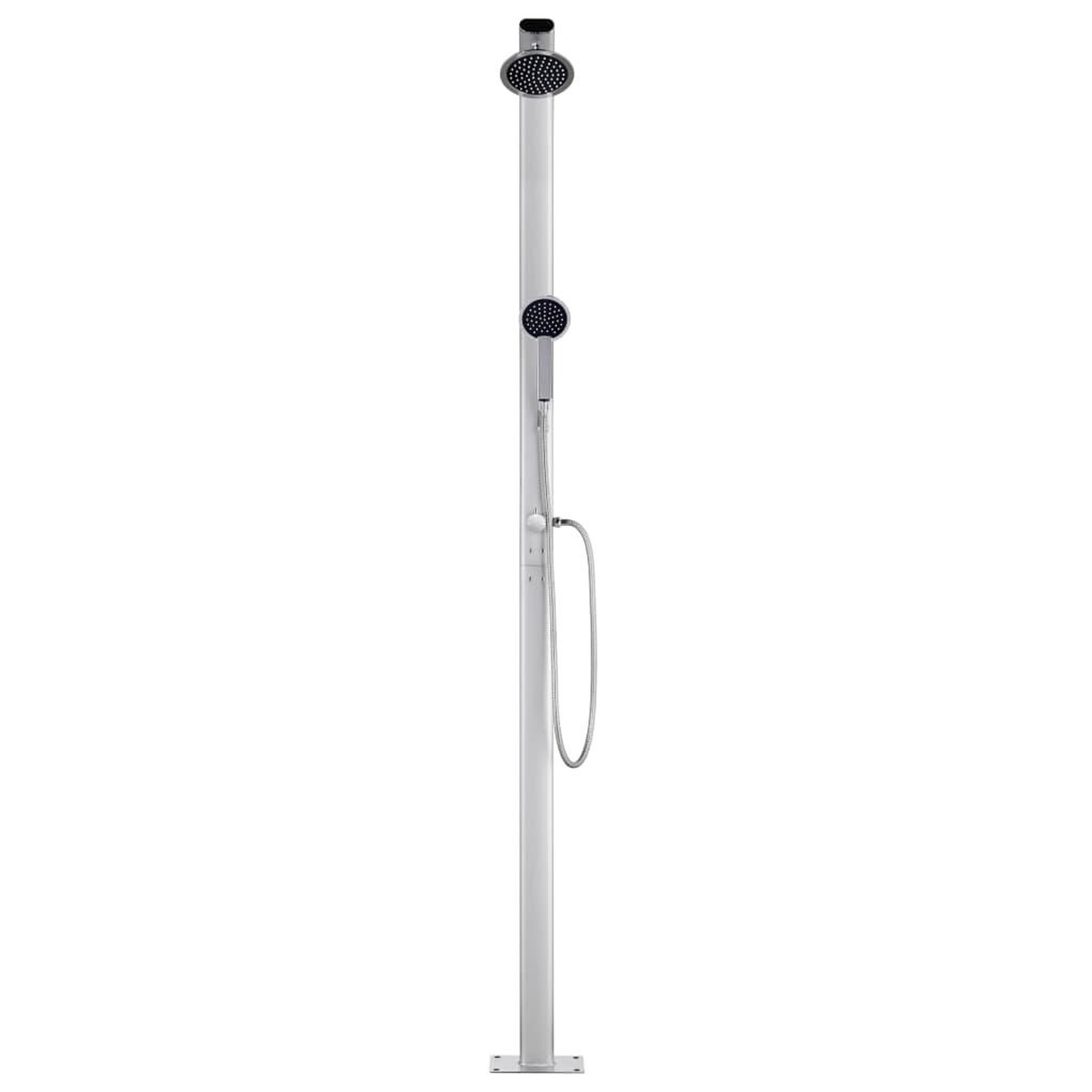 Voir la diapositive 3 : VIDAXL Douche de jardin 215 cm Aluminium