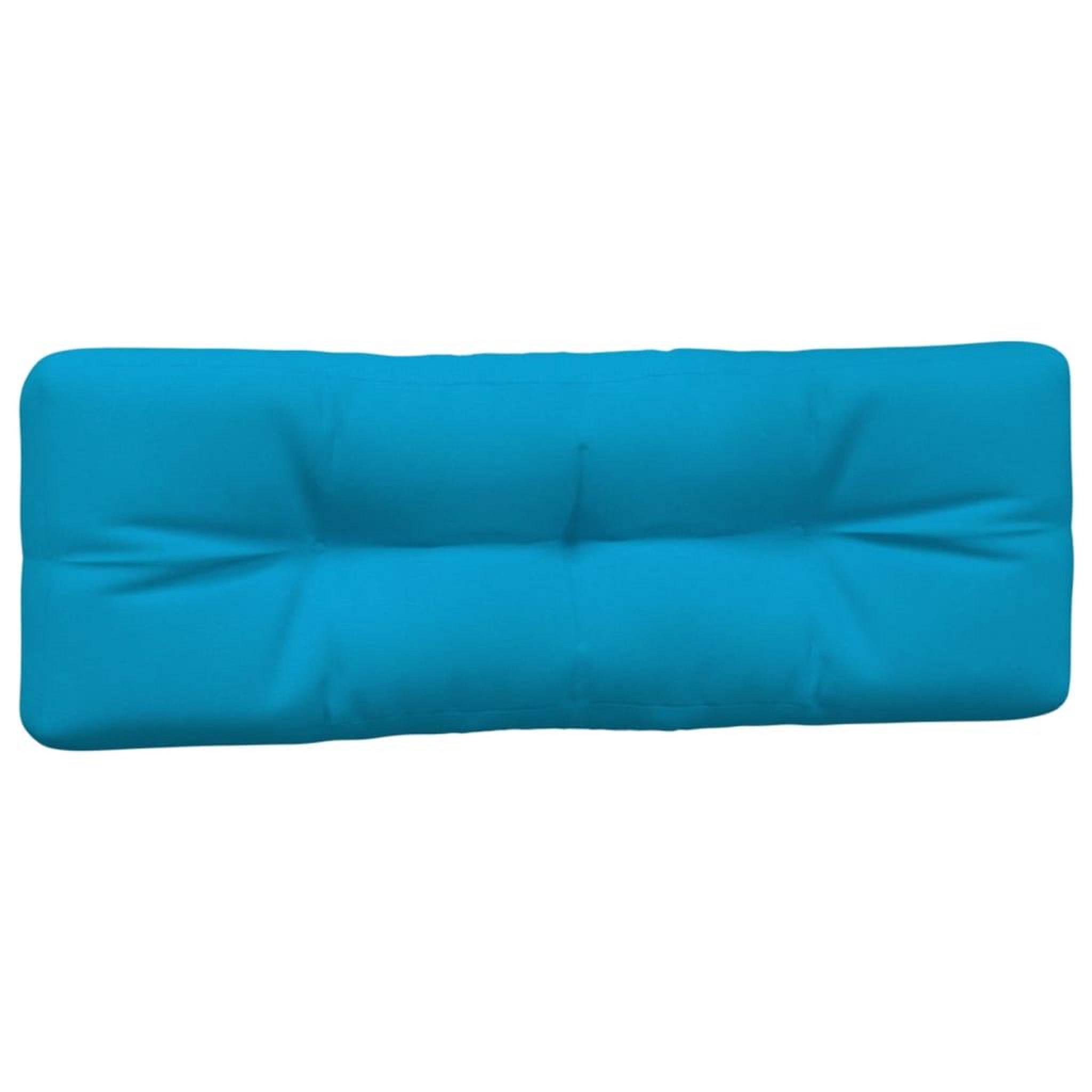 Voir la diapositive 5 : VIDAXL Coussins de palette lot de 5 bleu tissu