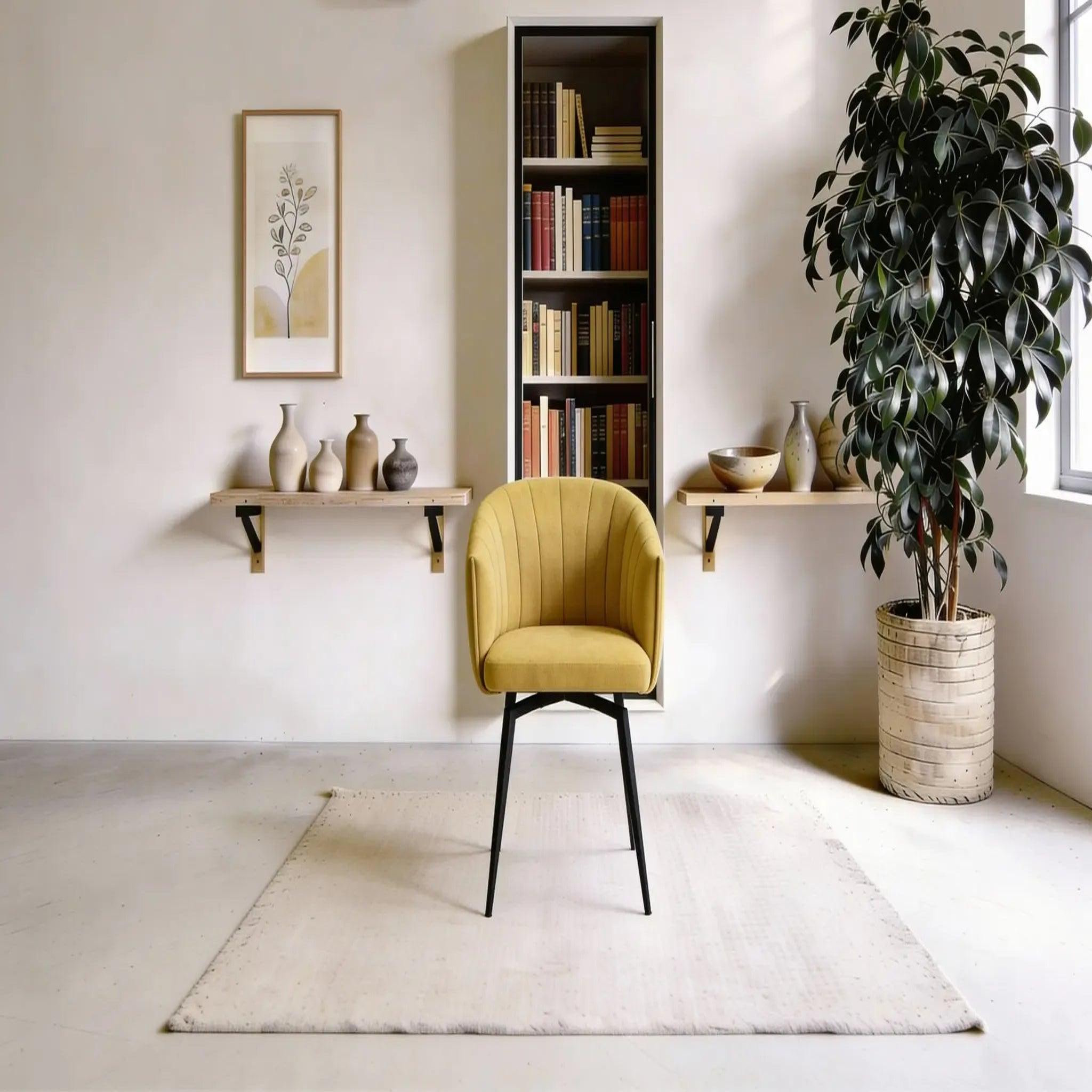 Voir la diapositive 2 : CASANOVA PARIS Jona - chaise pieds en métal