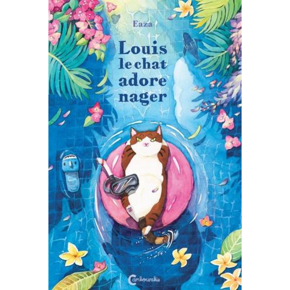 LOUIS LE CHAT ADORE NAGER, Eaza