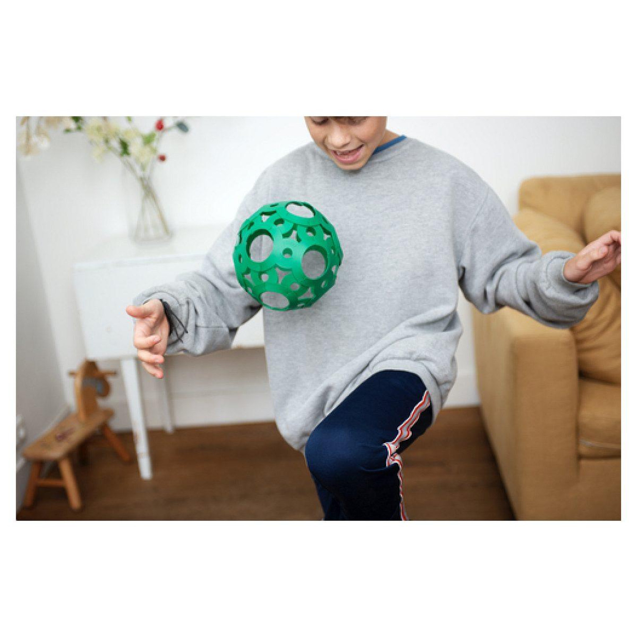 Voir la diapositive 3 : FOOTY Foooty vert - balle de jeu