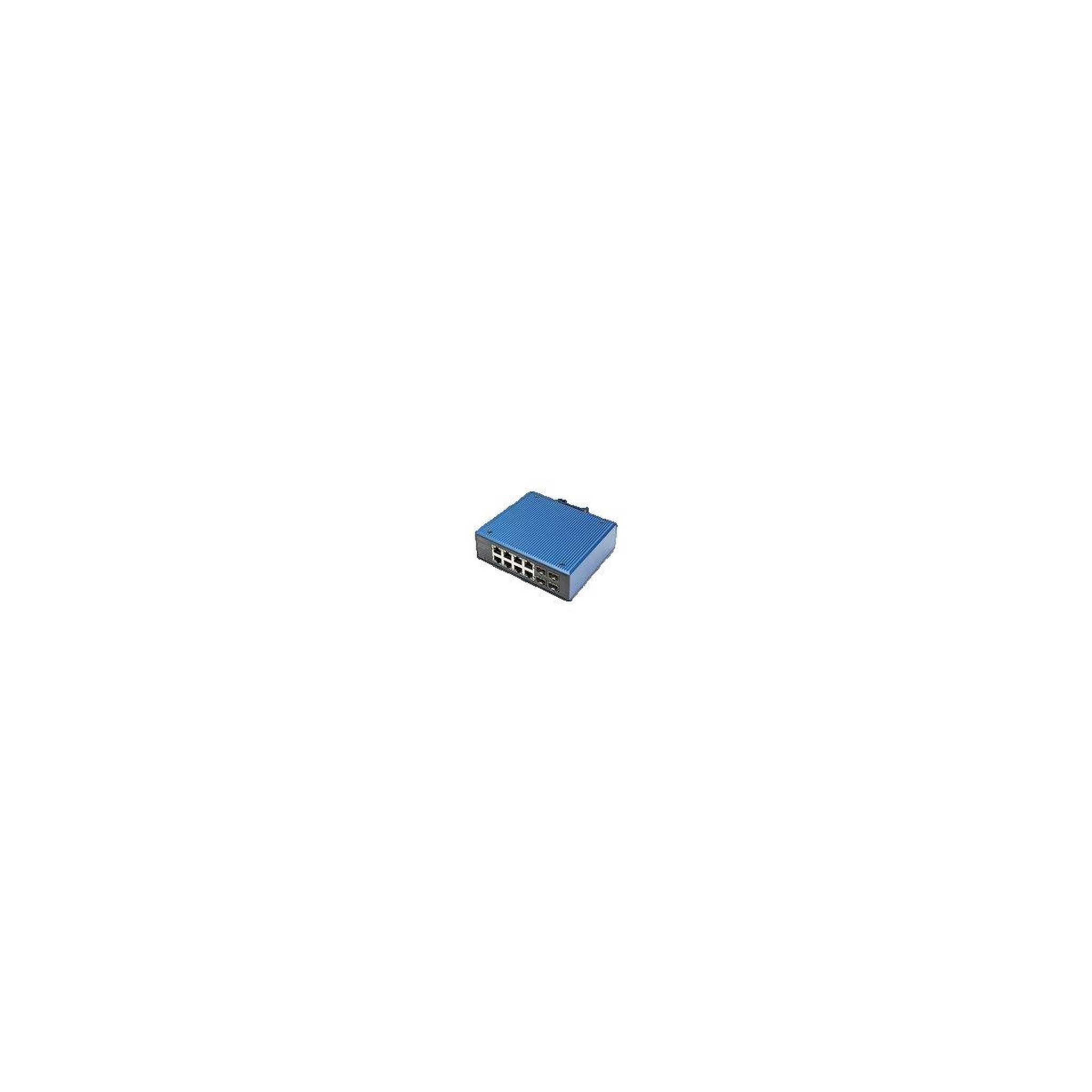 Prodigit Commutateur industriel Digitus 8+4 ports Gigabit Ethernet PoE