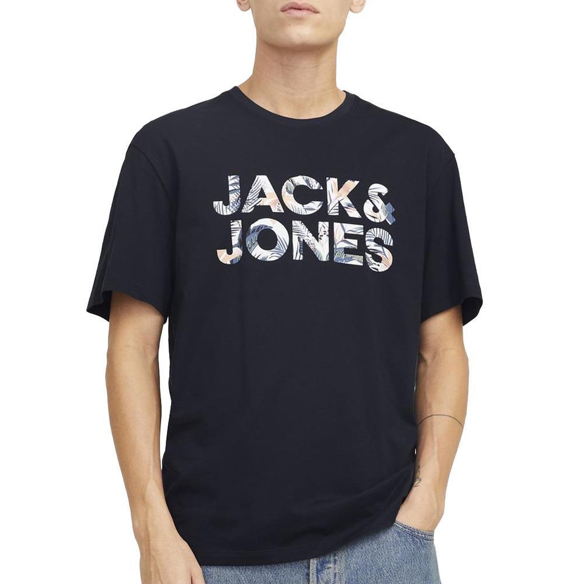 Voir la diapositive 1 : Jack & Jones T-Shirt Marine Homme Jack & Jones Bryan