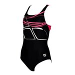 ARENA Maillot de bain 1 pièce  Fille Arena Pro Logo. Coloris disponibles : Noir