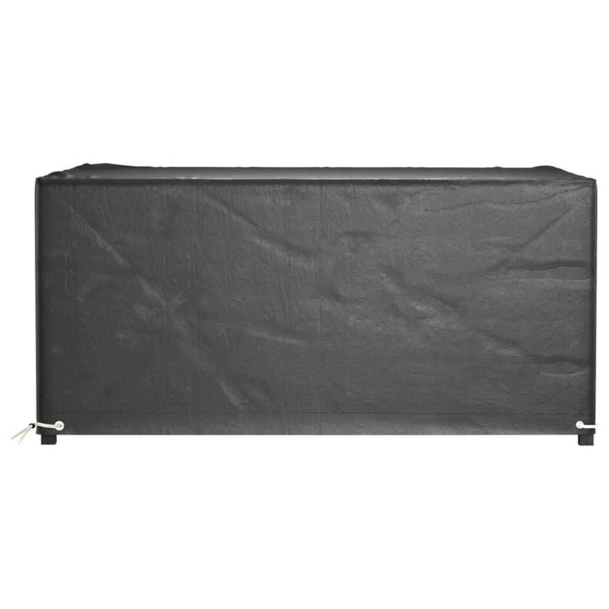 VIDAXL Housses salon de jardin2pcs 8œillets 180x135x80cm rectangulaire