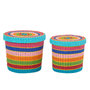 Voir la diapositive 3 : Paris Prix Lot de 2 Paniers de Rangement  Seann  32cm Multicolore
