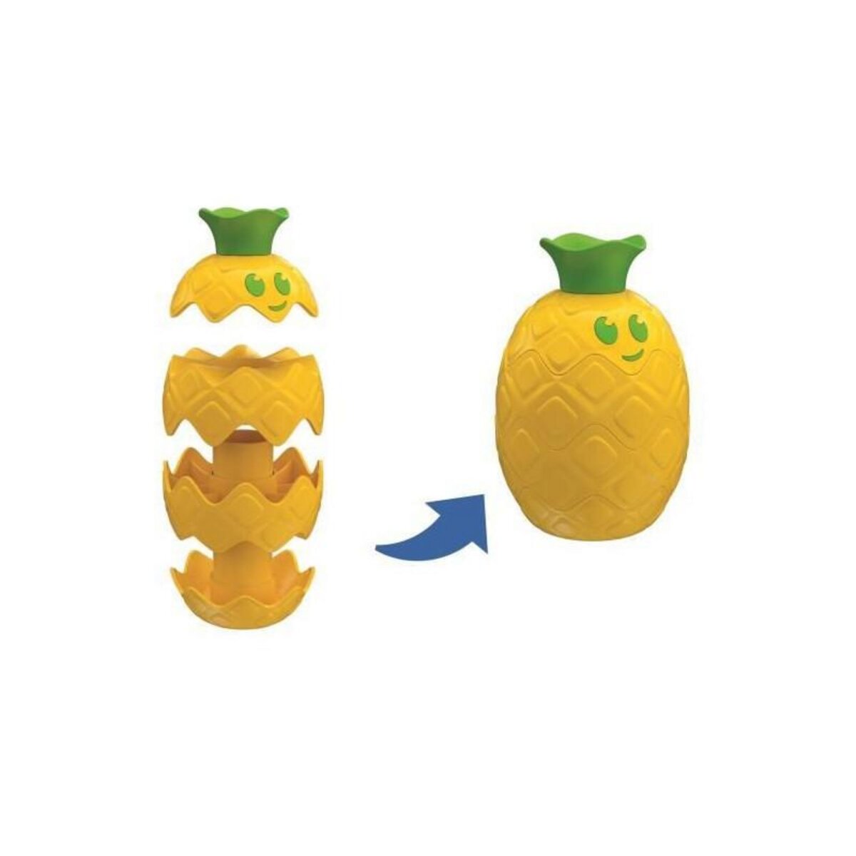 CLEMENTONI Jouet éducatif Clementoni Fruits à Assembler multicolore