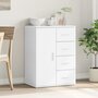 Voir la diapositive 3 : VIDAXL Buffet blanc 59x39x80 cm bois d'ingenierie