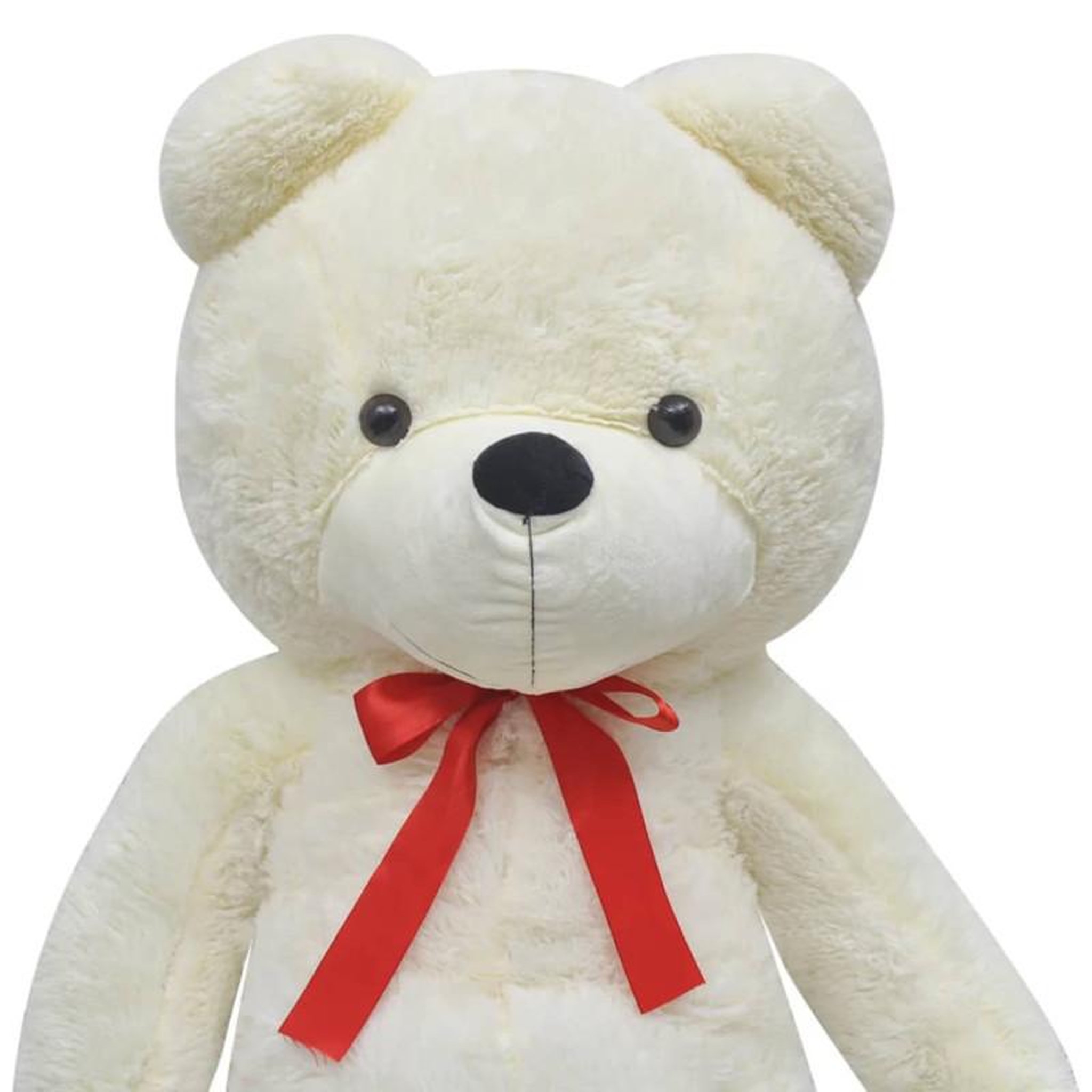 Voir la diapositive 3 : VIDAXL Ourson en peluche XXL Blanc 135 cm