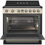 Voir la diapositive 3 : SMEG Piano de cuisson induction TR90IMP