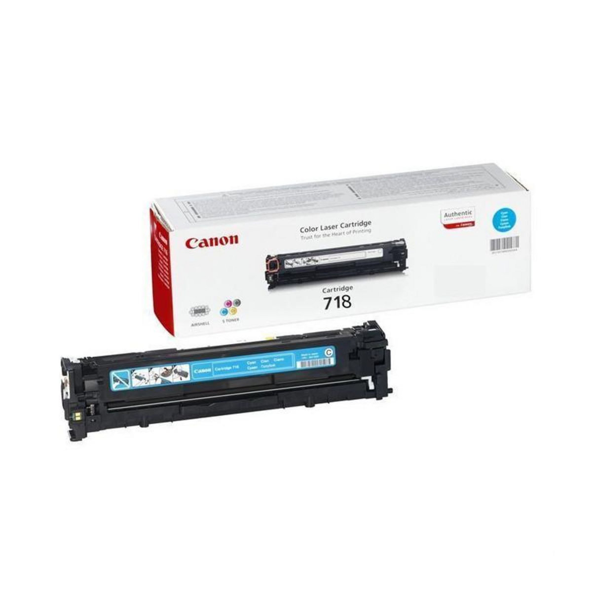 Canon Canon 718C Cartouche toner pour Imprimante Laser - Cyan
