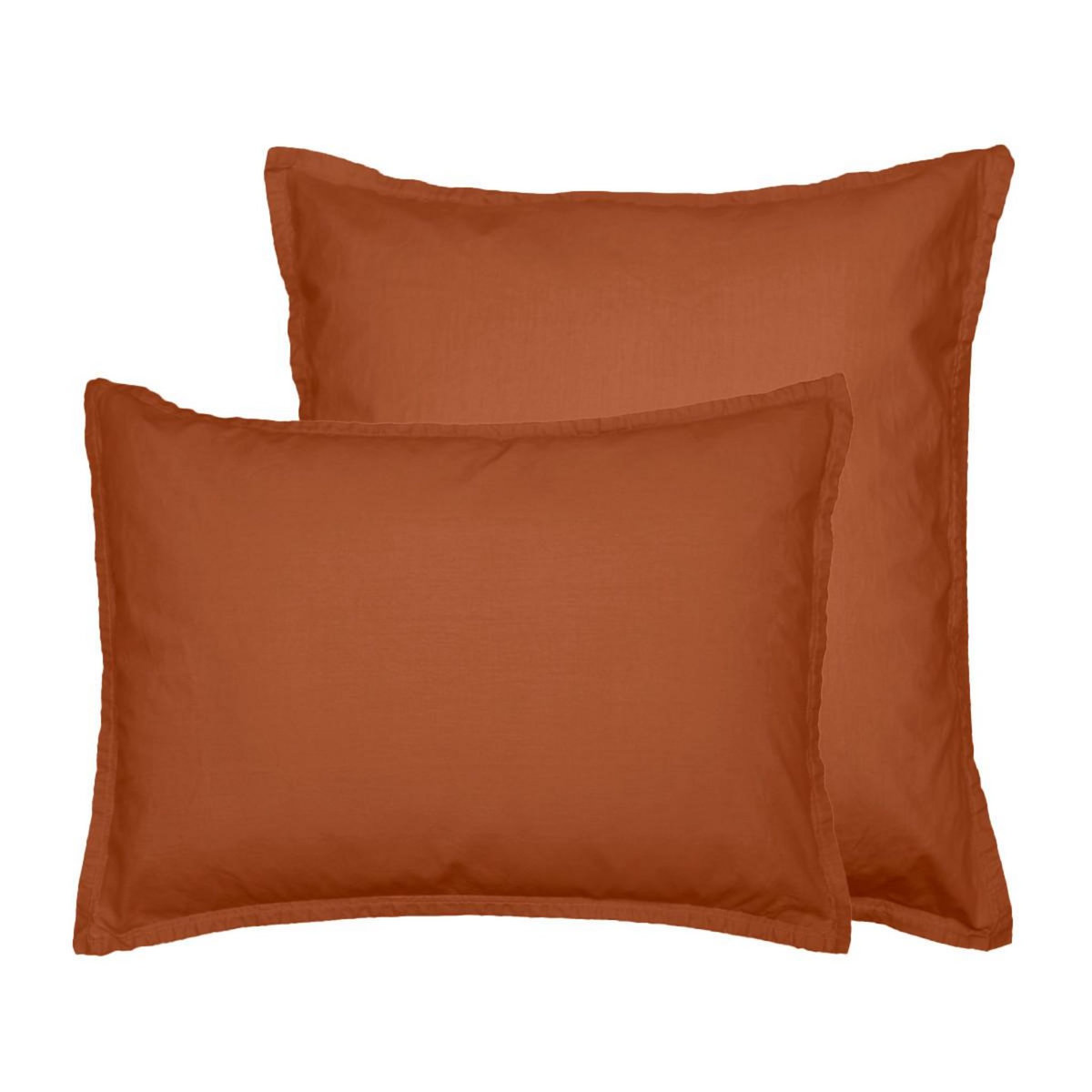 Sensei Maison Lot de 2 taies d'oreiller en flanelle de coton KLAPPEN