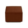 Voir la diapositive 3 : LISA DESIGN Arty - pouf d'appoint - en velours côtelé