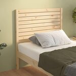 VIDAXL Tete de lit 96x4x100 cm Bois massif de pin