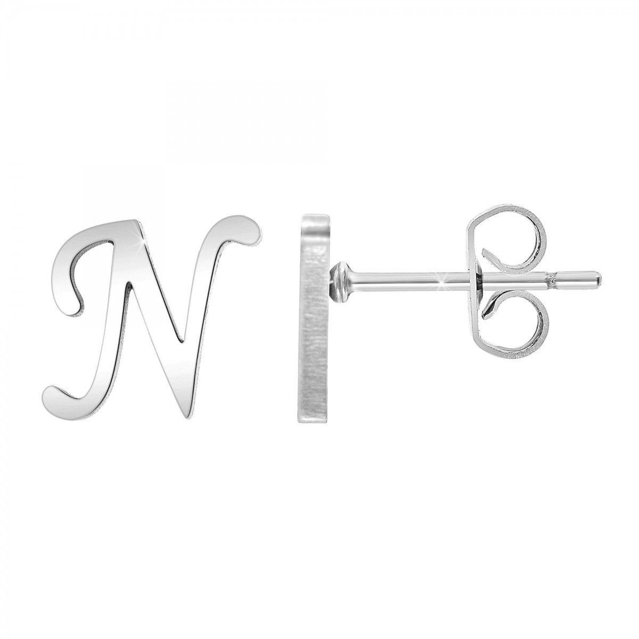 SC BOHEME Boucles d'oreilles lettre N par SC Bohème