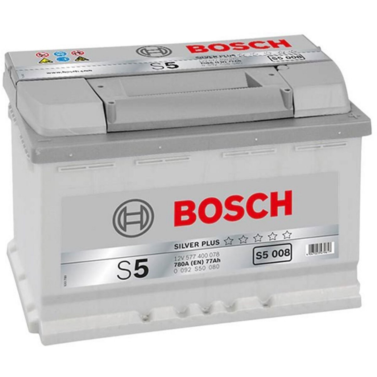 Bosch S5A08 Batterie de Voiture 70A/h-760A