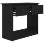 Voir la diapositive 5 : VIDAXL Table console avec tiroirs noir 85,5x38,5x74,5 cm