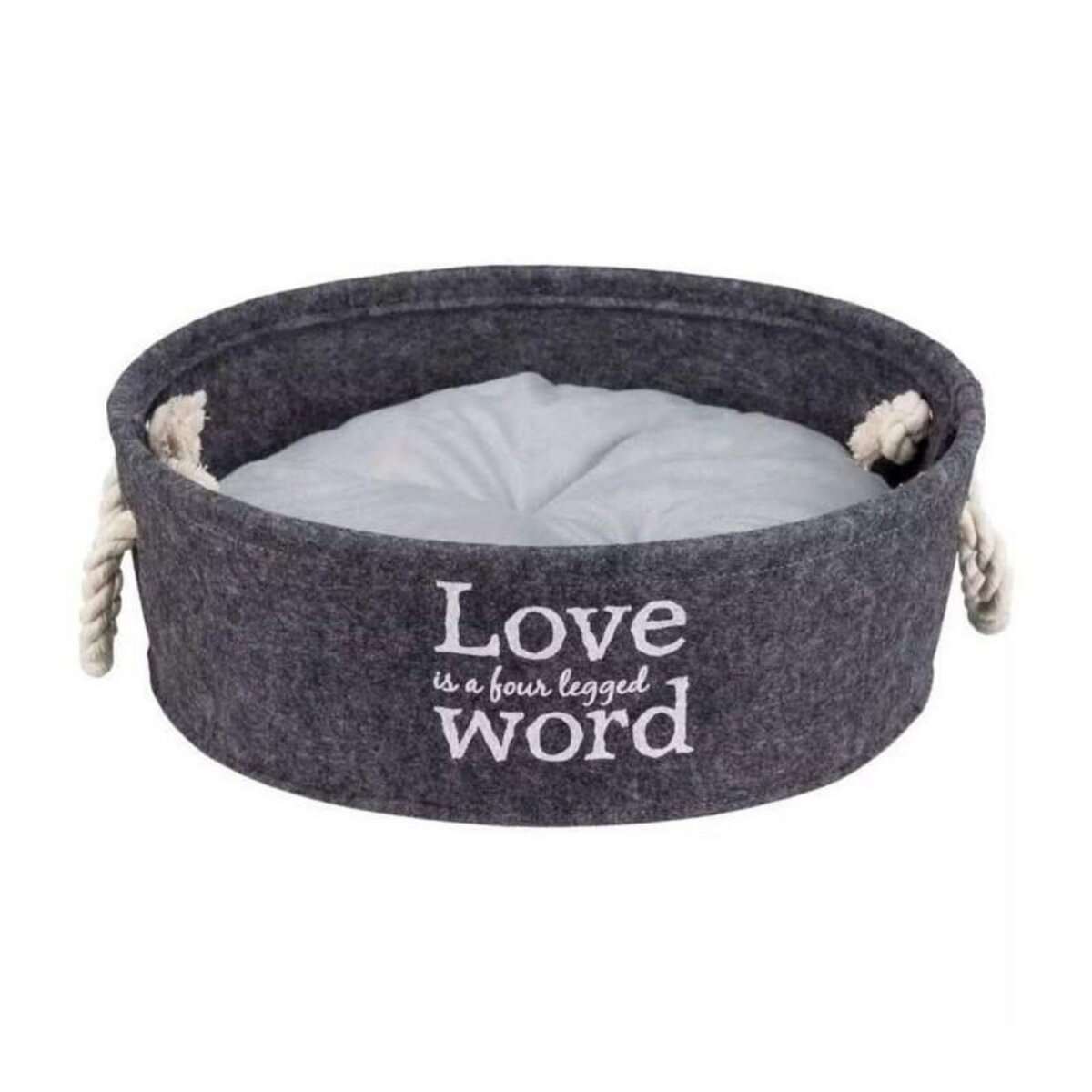 Trixie TRIXIE Lit Lian - O45cm - Gris - Pour chien