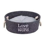 Trixie TRIXIE Lit Lian - O45cm - Gris - Pour chien