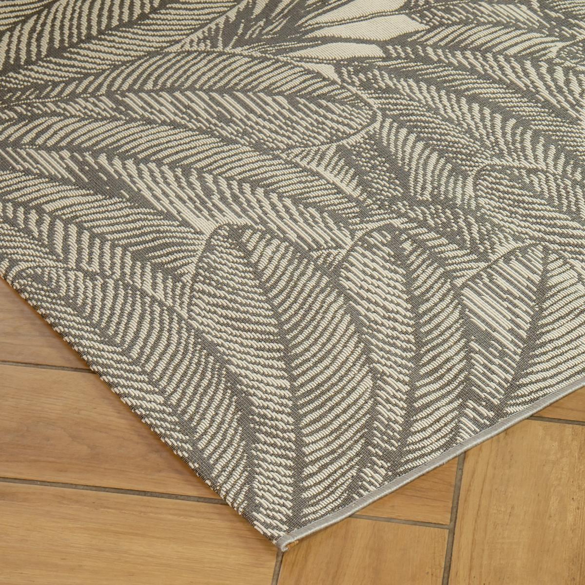 Voir la diapositive 4 : FUTURE HOME Tapis déco intérieur et extérieur palmiers