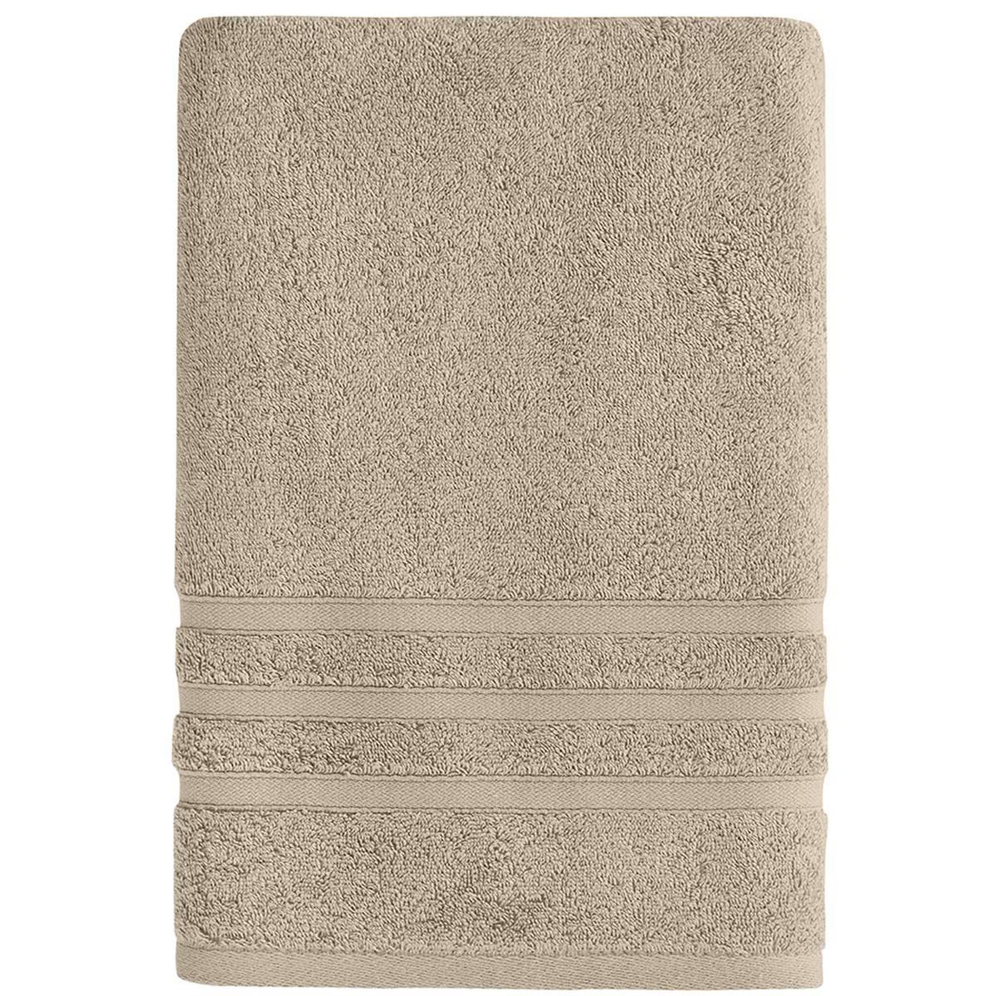 Sensei Maison Drap de bain en coton biologique 520 g/m² BIO ORGANIKA. Coloris disponibles : Gris, Vert