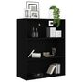 Voir la diapositive 4 : VIDAXL Armoire murale suspendue Noir 69,5x32,5x90 cm
