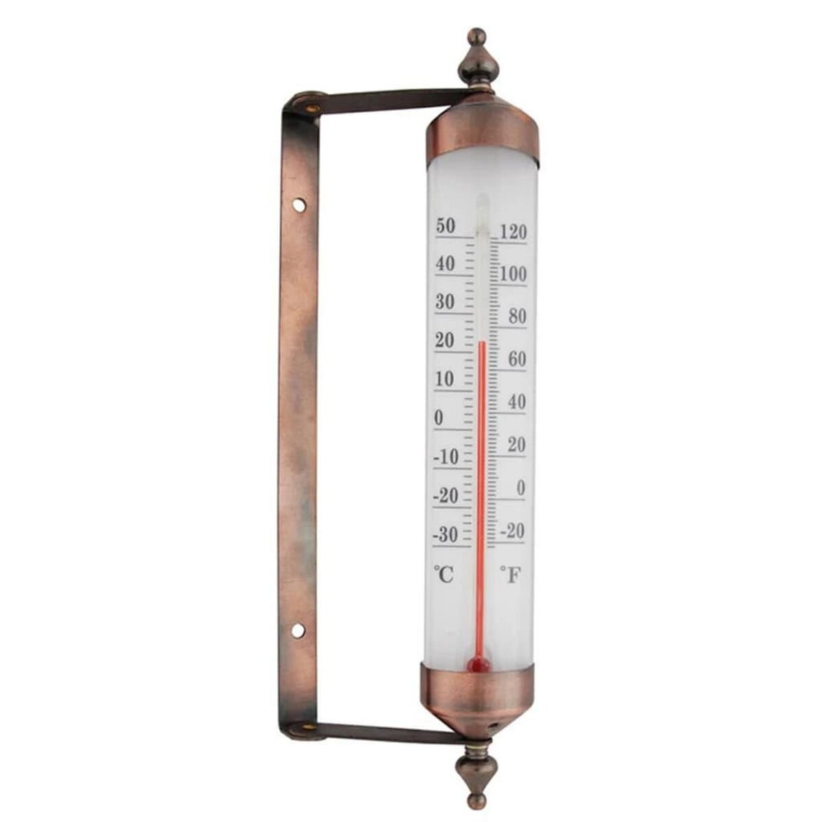 ESSCHERT DESIGN Esschert Design Thermometre de fenetre Zinc 25 cm TH70