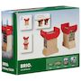 Voir la diapositive 3 : Brio 33254 Supports de pont decores