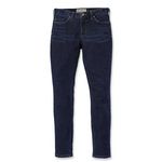 CARHARTT Jean slim fit femme LAYTON SKINNY T44 W12 bleu marine CARHARTT S1102734464W12REG