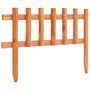 Voir la diapositive 3 : VIDAXL Bordure de jardin 10 pcs Bois de sapin 4,4 m