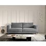 Voir la diapositive 1 : BEST MOBILIER Bucay - canapé 3 places - convertible avec coffre - en velours
