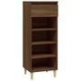 Voir la diapositive 2 : VIDAXL Armoire a chaussures Chene marron 40x36x105cm Bois d'ingenierie