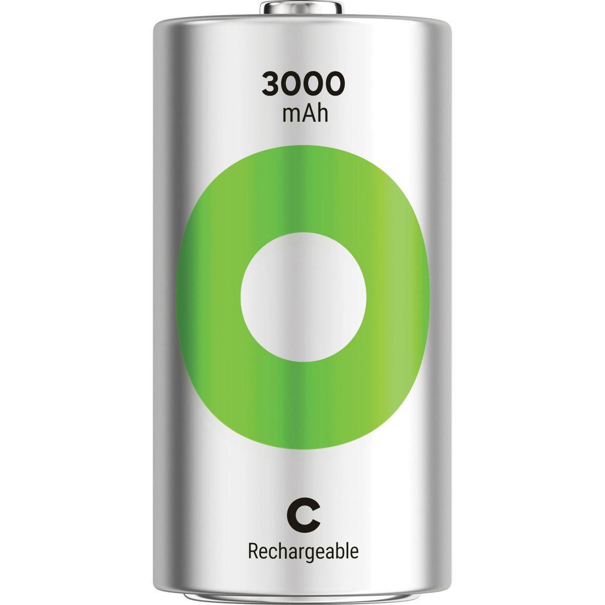 Voir la diapositive 2 : GP BATTERIES Pile rechargeable c recycko lot de 2 3000mah