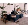 Voir la diapositive 3 : BEST MOBILIER Petra - canapé d'angle réversible - convertible avec coffre - 4 places - en velours
