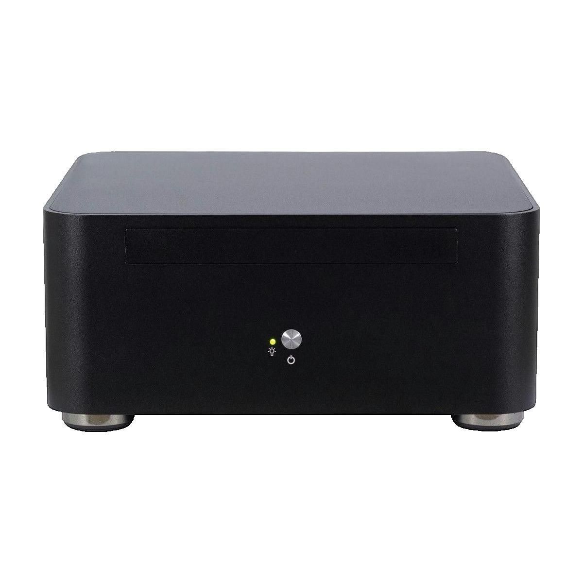 TECH-IT Boîtier inter-tech ITX A80S noir aluminium compact