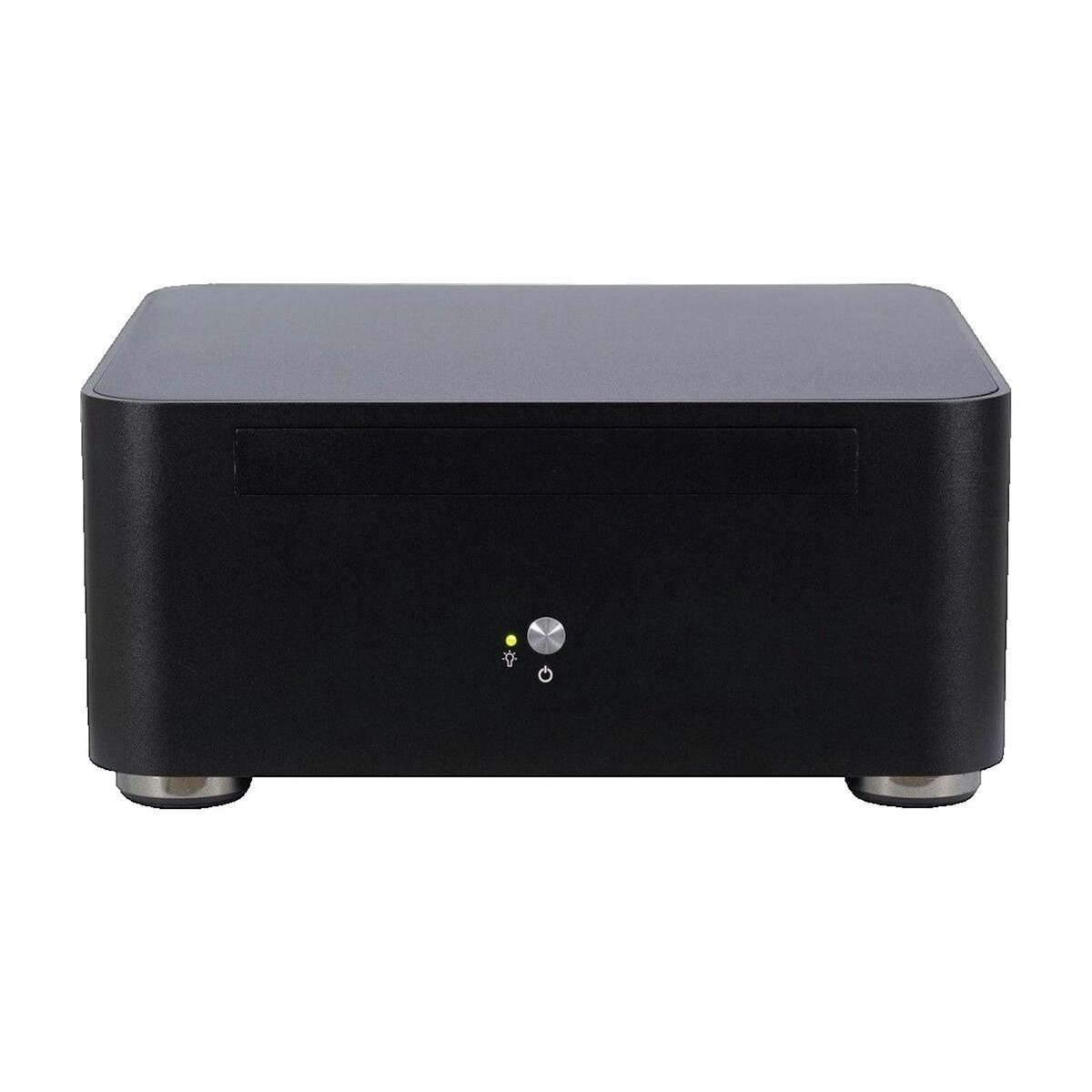 TECH-IT Boîtier inter-tech ITX A80S noir aluminium compact