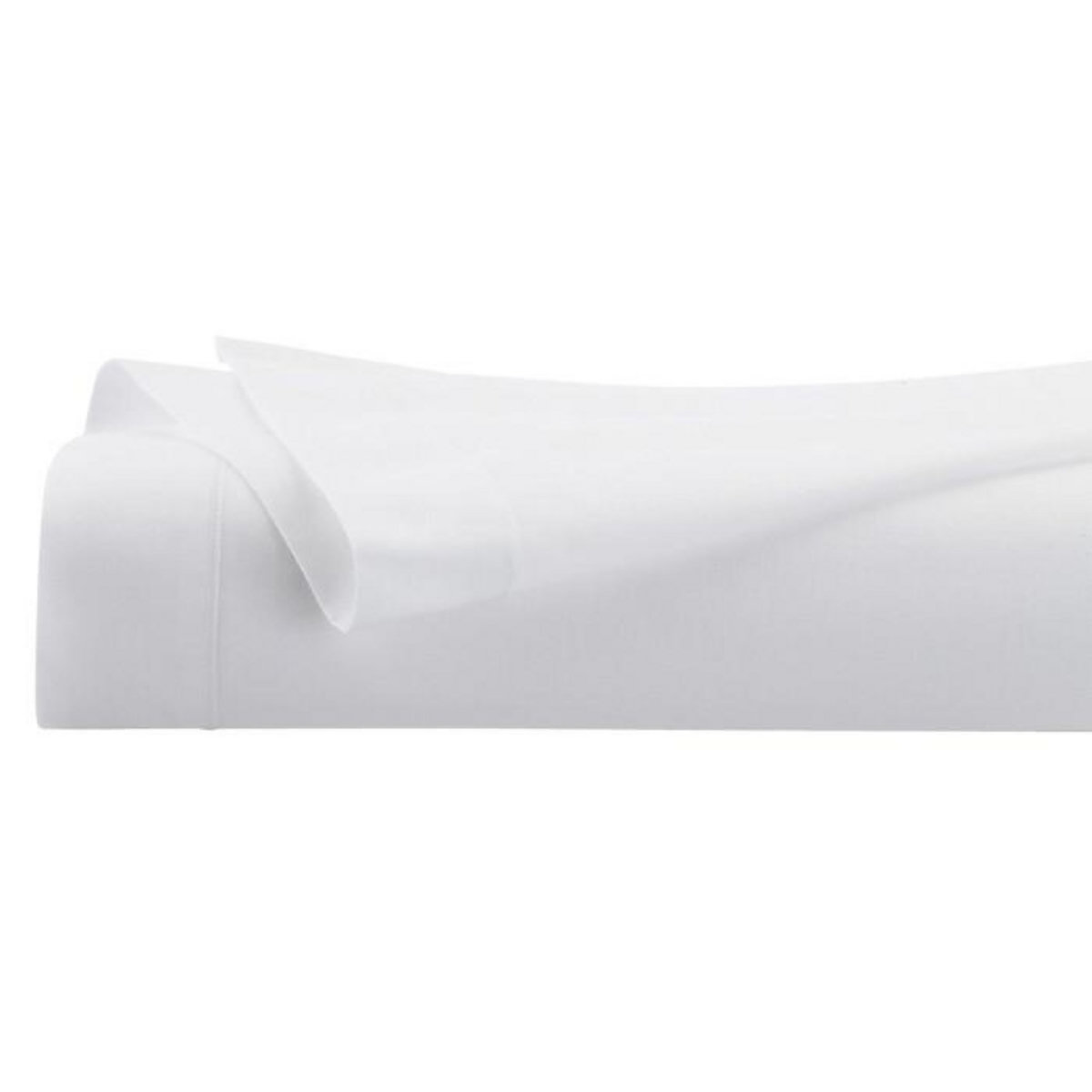 ATMOSPHERA Drap Plat 1 Personne  Percale  180x290cm Blanc