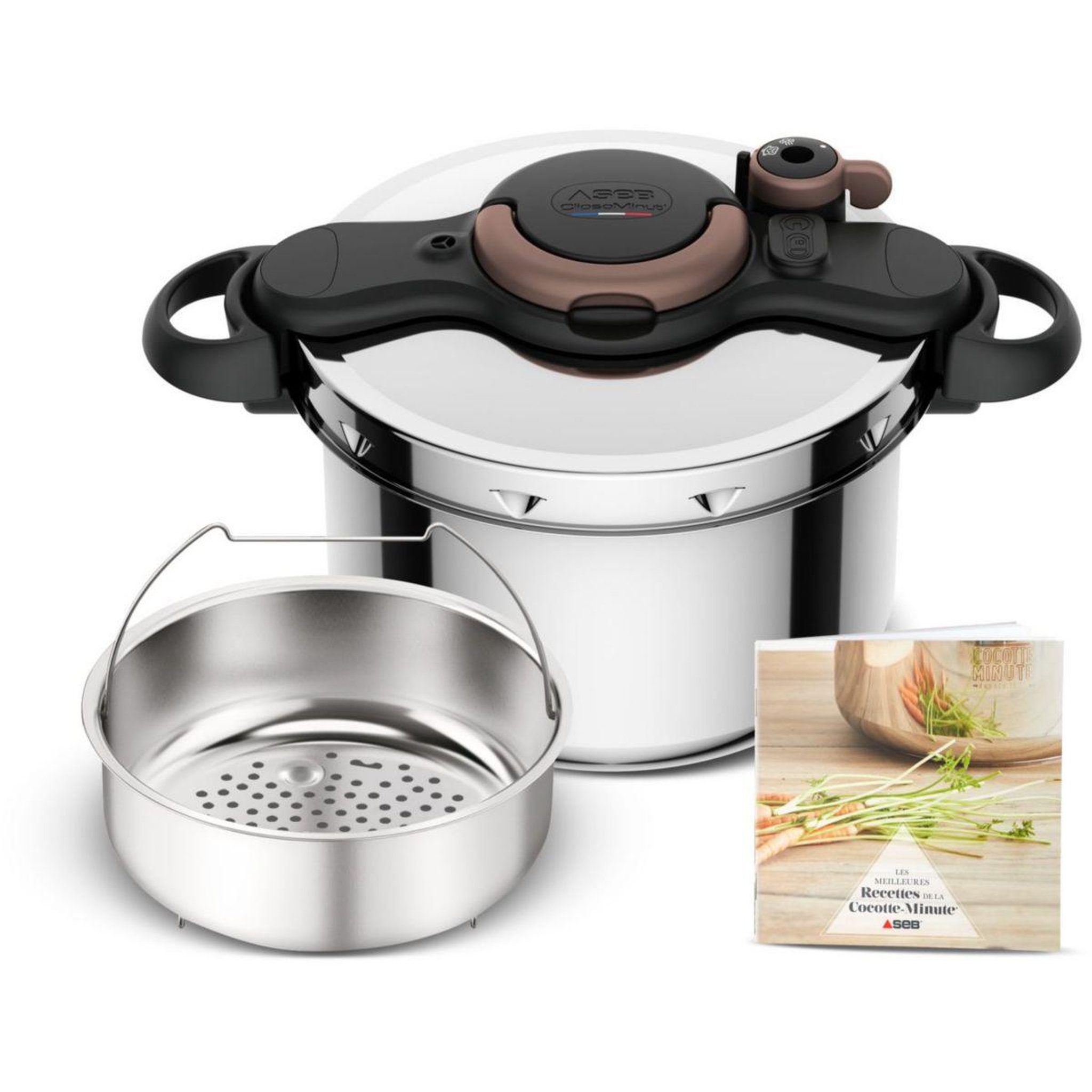 SEB Autocuiseur clipsominut gourmande 7.5l