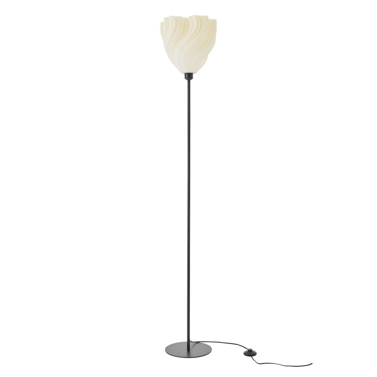 Paris Prix Lampadaire Design  Matcha  173cm Noir & Blanc