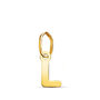 Voir la diapositive 1 : L'ATELIER D'AZUR Pendentif Or 18 Carats 750 Jaune - Initiale Lettre  L  - Chaine Offerte