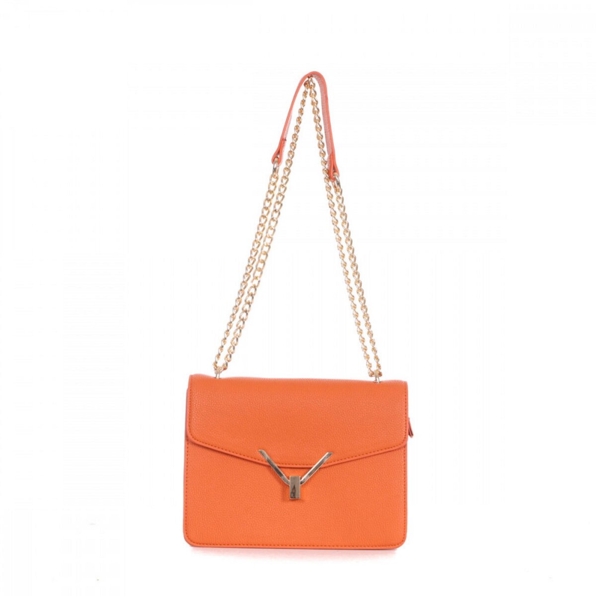 Sac main bandouli re Orange Femme Torrente Domenica pas cher