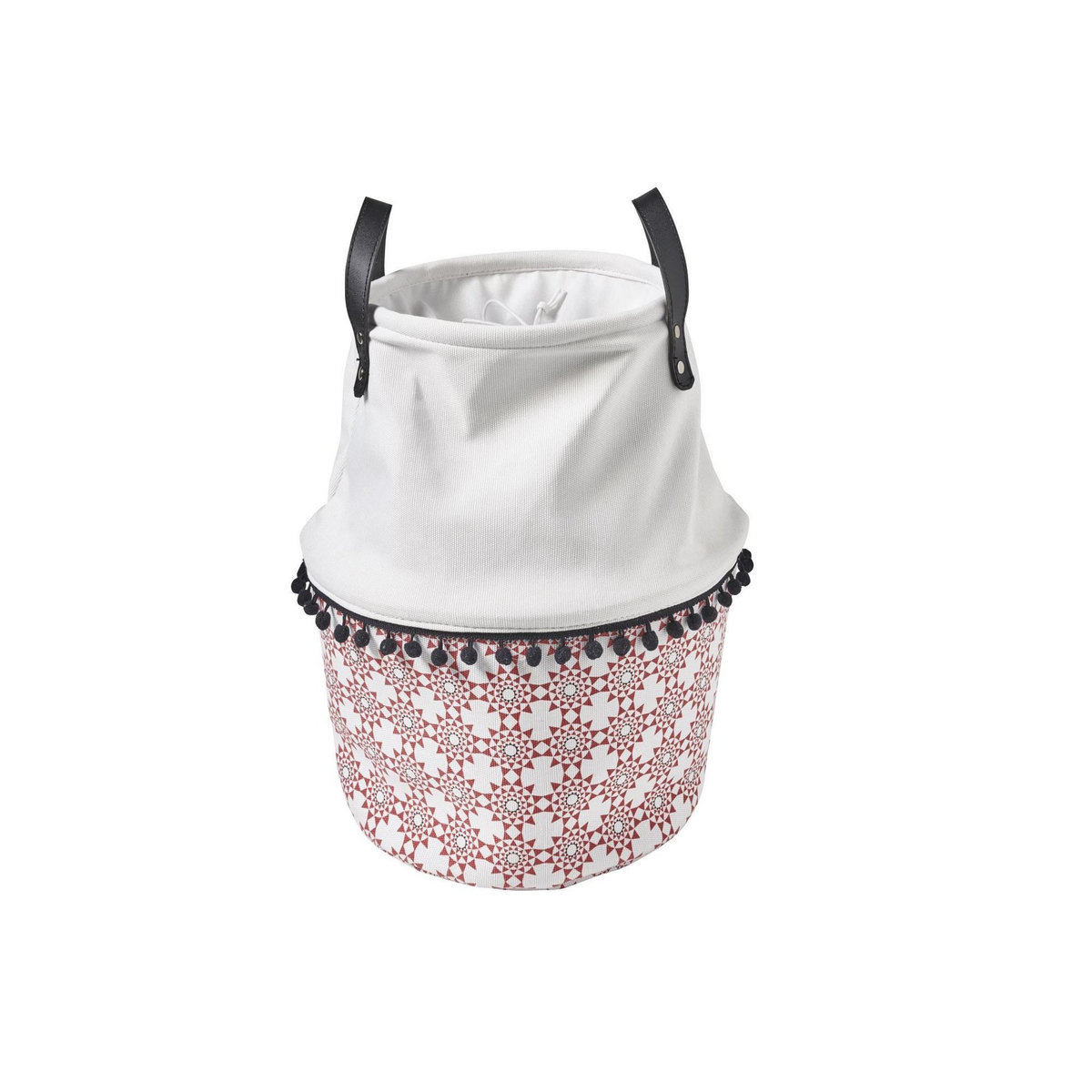 GUY LEVASSEUR Panier à linge 25L en polycoton