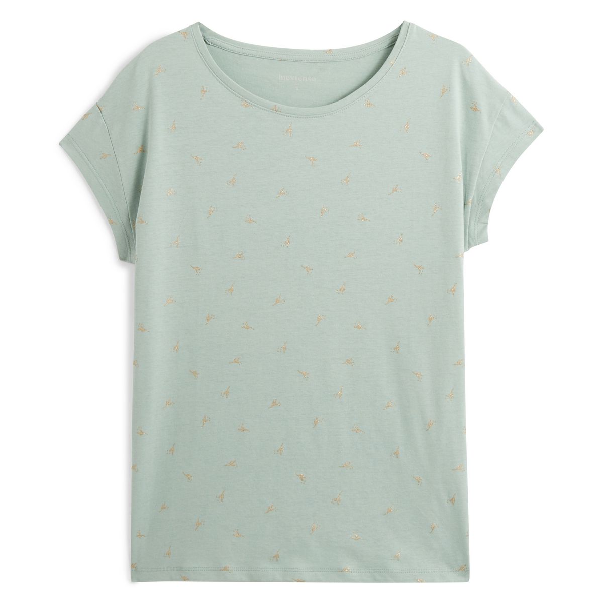 INEXTENSO T-shirt Turquoise femme