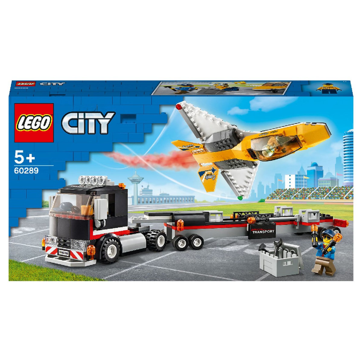 LEGO City 60289 Le transport d'avion de voltige