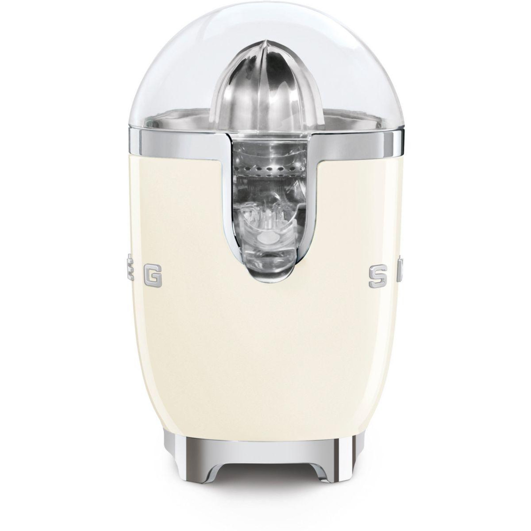 Voir la diapositive 2 : SMEG Presse-agrumes cjf11creu crème